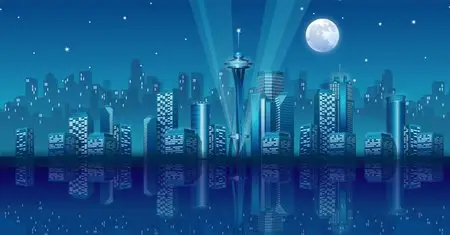 Landscape vector #4