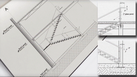 Drawing a Stair Detail in AutoCAD