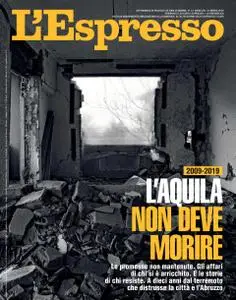 L'Espresso - 31 marzo 2019