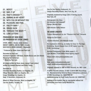 Steve Jones - Mercy (Remastered) (1987/2019)