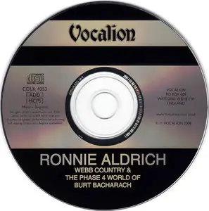 Ronnie Aldrich - Webb Country (1977) + The World of Burt Bacharach (1972) 2LP in 1CD, 2008