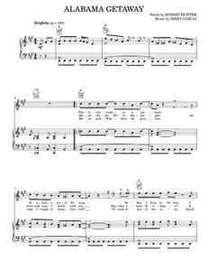 Alabama getaway - Grateful Dead (Piano-Vocal-Guitar)