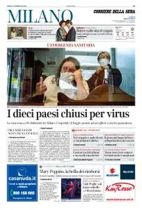 Corriere della Sera Milano – 22 febbraio 2020