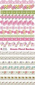 Vectors - Ornate Floral Borders