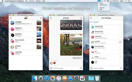 Direct Message for Instagram 4.1.5 Mac OS X