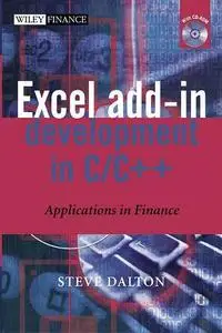 Excel add-in development in C/C++ : Applications in finance