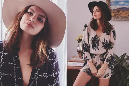 Alyssa Miller - Free People 2015 Collection