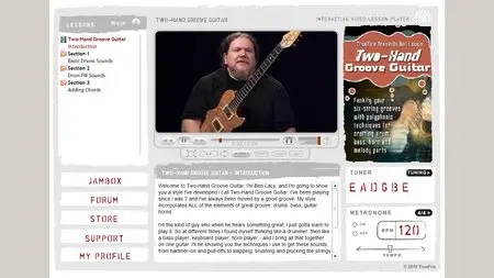 Truefire - Ben Lacy's Two-Hand Groove Guitar [repost]