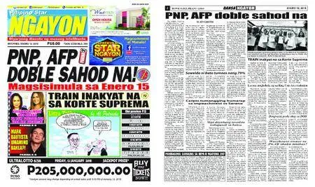 Pilipino Star Ngayon – Enero 12, 2018