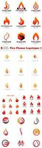 Vectors - Fire Flames Logotypes 7