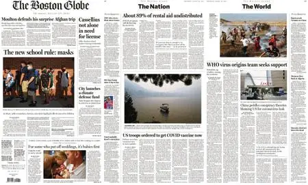 The Boston Globe – August 26, 2021