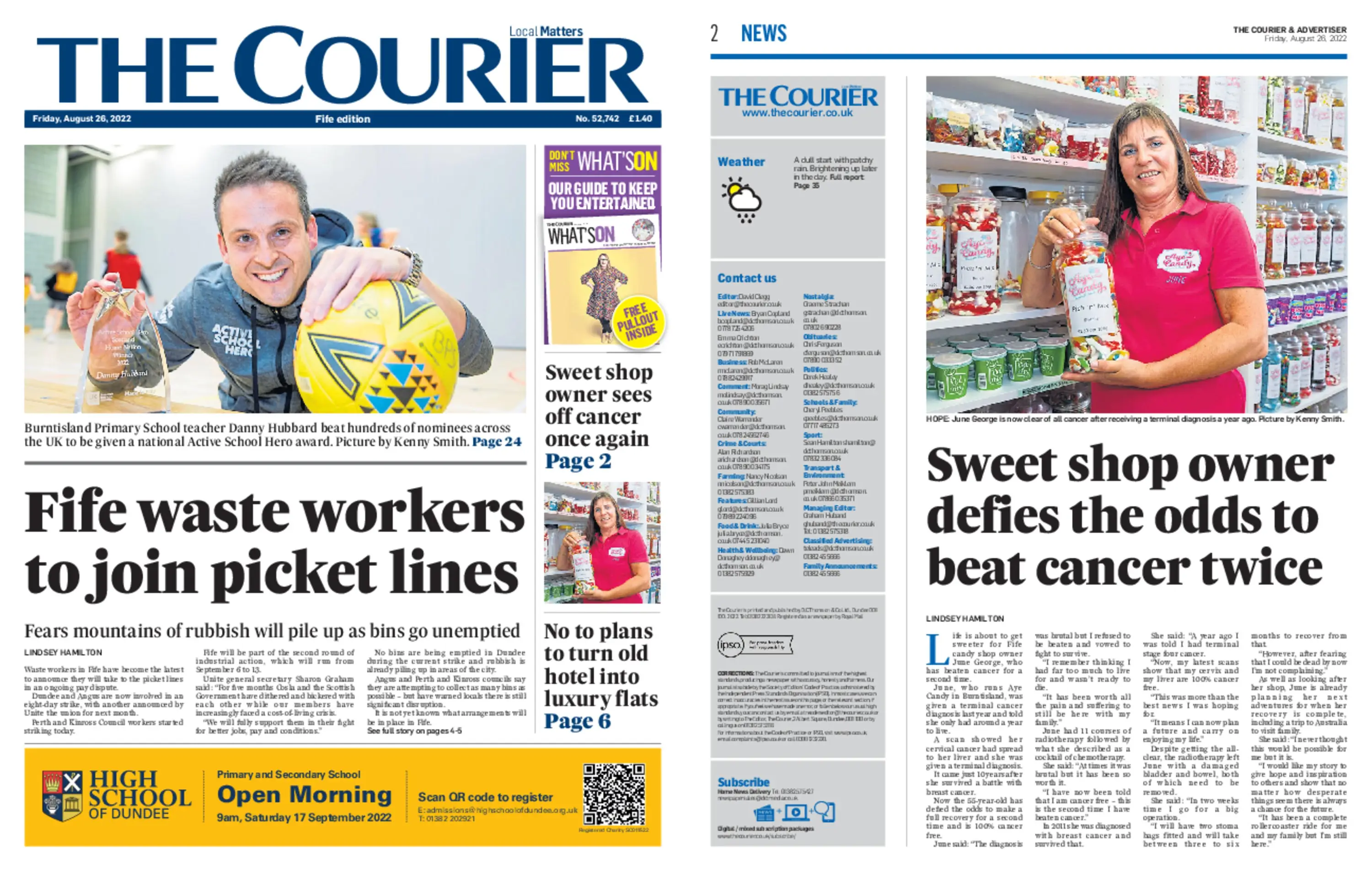 The Courier Fife August 26, 2022 / AvaxHome