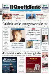 il Quotidiano del Sud Cosenza - 11 Ottobre 2017