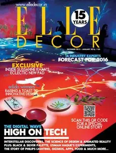 Elle Decor India - December-January 2016