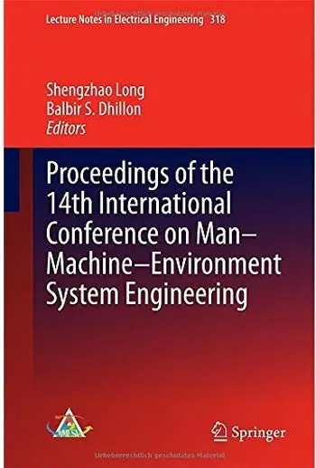 Proceedings of the 14th International Conference on Man-Machine-Environment System Engineering