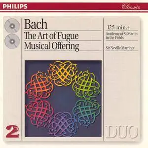 Academy of St. Martin in the Fields, Sir Neville Marriner - J.S. Bach: The Art of Fugue; Musical Offering (1994) 2CDs [Re-Up]
