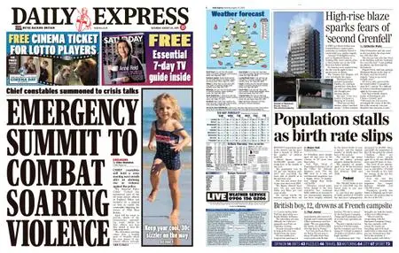 Daily Express – August 24, 2019