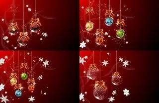 New Year Vector Background No.4