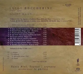 Núria Rial, Orchester Le Phénix - Luigi Boccherini: Stabat Mater (1st version 1781) (2018)