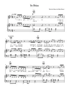 In Ibiza - Mike Posner (Piano-Vocal-Guitar (Piano Accompaniment))