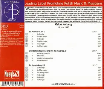 Joanna Ławrynowicz - Oskar Kolberg: Piano Works, Vol. 1 (2014)