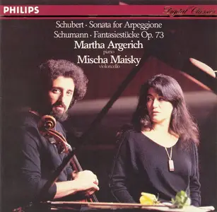 Martha Argerich, Mischa Maisky - Schubert: Sonata for Arpeggione, Schumann: Fantasiestücke, Op. 73 (1985)