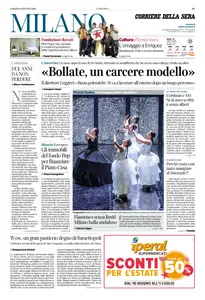 Corriere della Sera Milano - 14 Giugno 2025