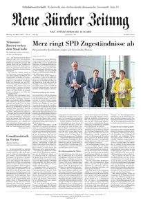 Neue Zurcher Zeitung International  - 10 März 2025