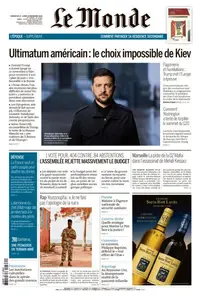 Le Monde du Dimanche 23 et Lundi 24 Novembre 2025