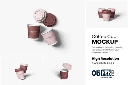 EE - Coffee Cup Mockup PLM8YSX