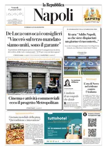 la Repubblica Napoli - 17 Gennaio 2025