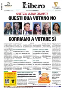 Libero - 22 Marzo 2026