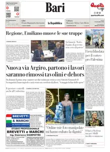 la Repubblica Bari - 13 Settembre 2025