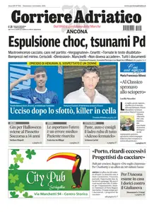 Corriere Adriatico Ancona - 2 Novembre 2025