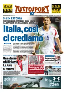 TuttoSport - 12 Ottobre 2025