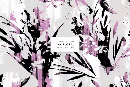 EE - Ink Floral Z4NPC4X