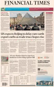 Financial Times Europe - 27 October 2025