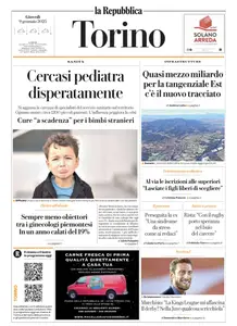 la Repubblica Torino - 9 Gennaio 2025