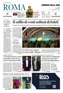 Corriere della Sera Roma - 4 Agosto 2025