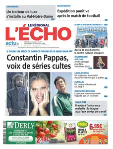 L'Echo Le Régional - 14 Mai 2025