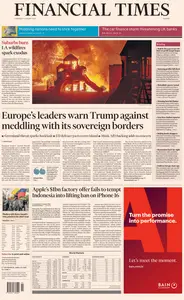 Financial Times Europe - 9 January 2025