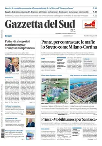 Gazzetta del Sud Reggio Calabria - 20 Maggio 2025
