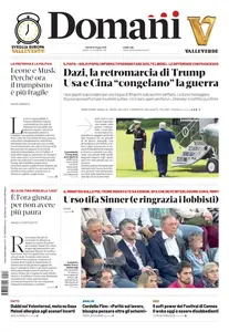 Domani - 13 Maggio 2025