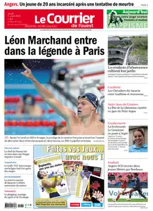 Le Courrier de l'Ouest Angers - 1 Août 2024