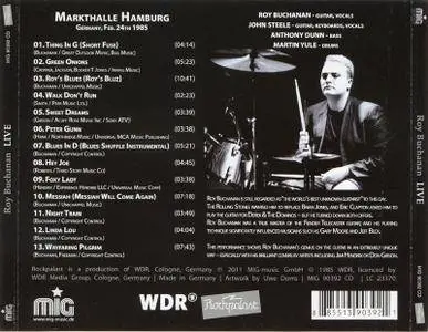 Roy Buchanan - Live At Rockpalast (2011)