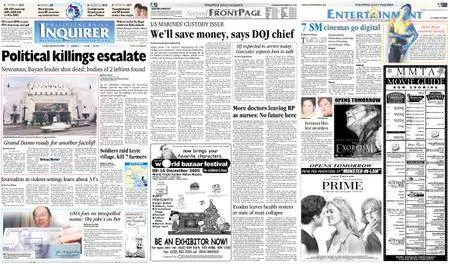 Philippine Daily Inquirer – November 22, 2005