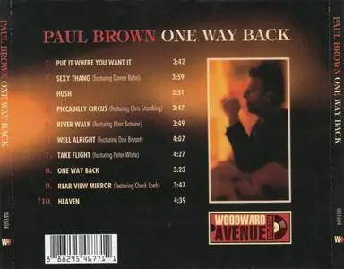 Paul Brown - One Way Back (2016) {Woodward Avenue}