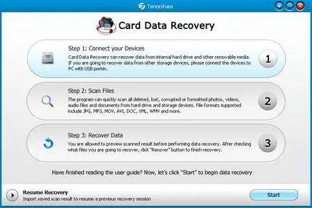 Tenorshare Card Data Recovery 4.6.0.0 Build 4.27.2017 + Portable