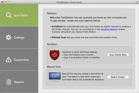 Extensis FontDoctor 10.5.1 macOS