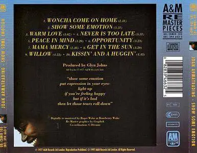 Joan Armatrading - Show Some Emotion (1977) [1997, Remastered Reissue]
